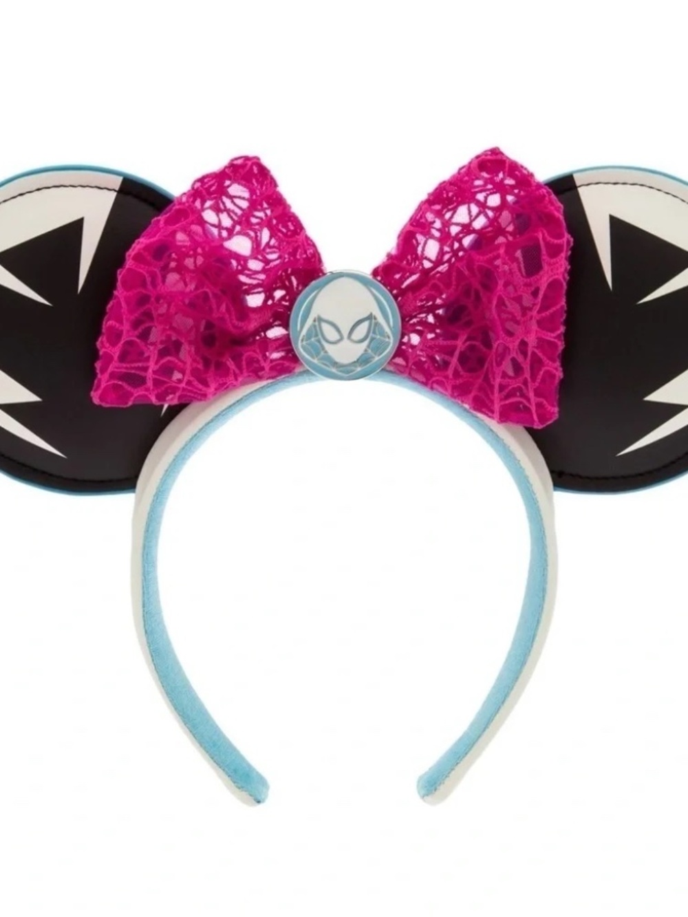 Spider Gwen/Ghost Spider Minnie Ears Headband